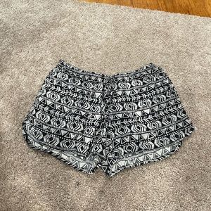 Xhilaration tribal print pajama shorts